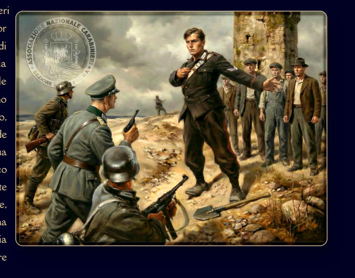 Salvo D'Acquisto si immola a Torre Palidoro il 23 settembre 1943.