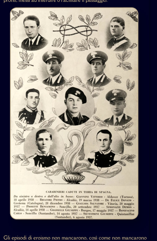 Carabinieri Reali - Campagna di Spagna