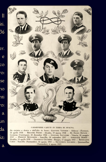 Carabinieri Reali - Campagna di Spagna