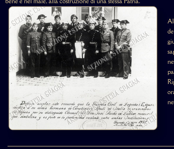 Carabinieri Reali - Campagna di Spagna - Logrono