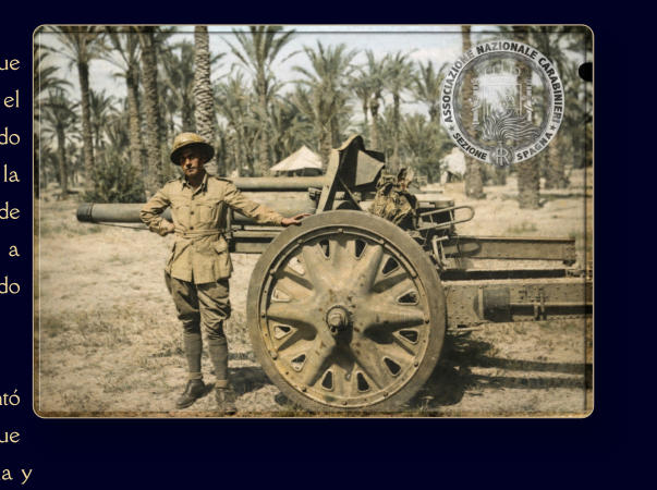 M.O.V.M. V.Brig. Salvo D'Acquisto in Libia