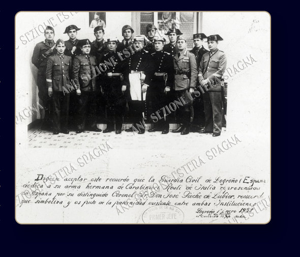 Carabinieri Reali - Campagna di Spagna - Logrono